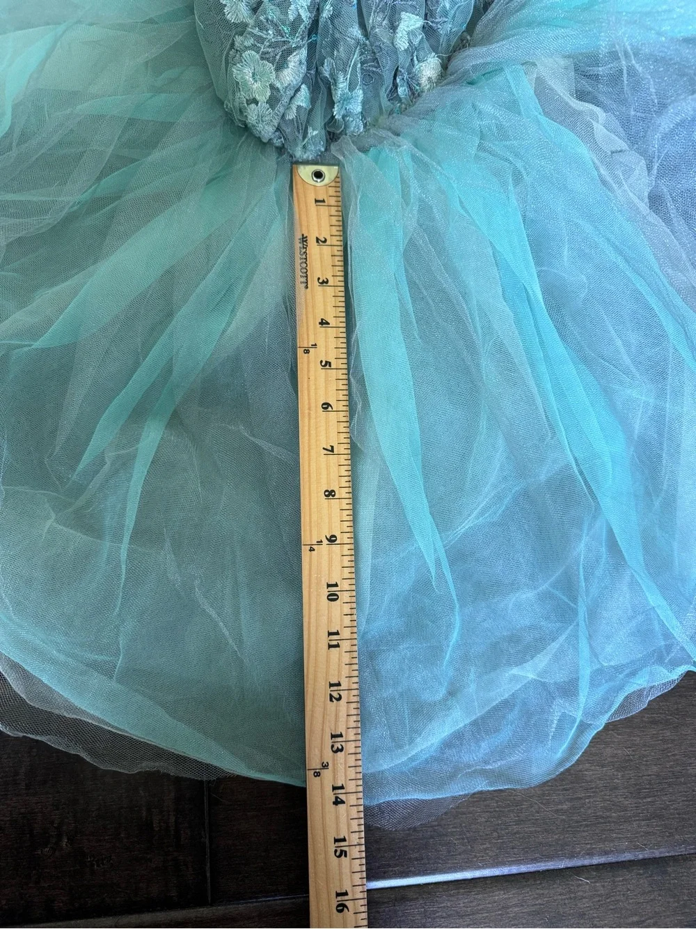 Curtain Call Les Fleurs Romantic Tutu Ballet Dance Costume Dress #C2348 Sz CME